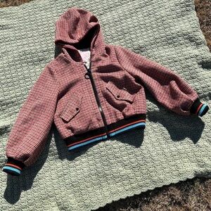 Color Mikibana Unique hooded Jacket lace hood detailing Women’s S/M